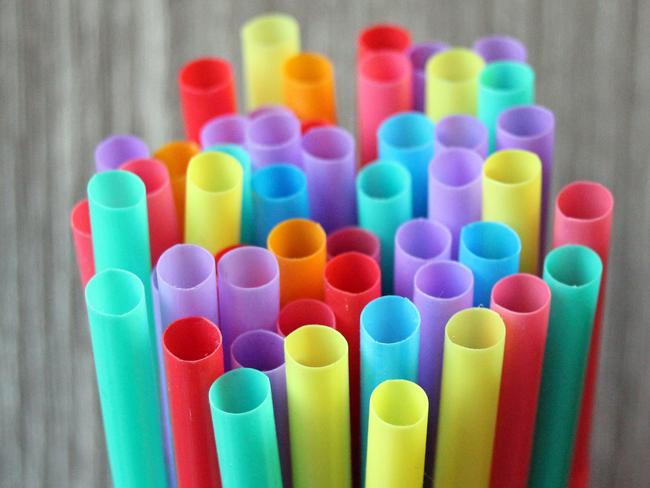 straw straws plastic drinking background colourful full screen single use pollution copy space