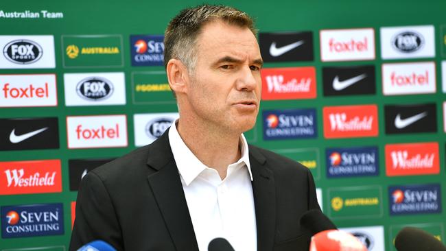 Australia's national women's football team coach Ante Milicic. Picture: AFP