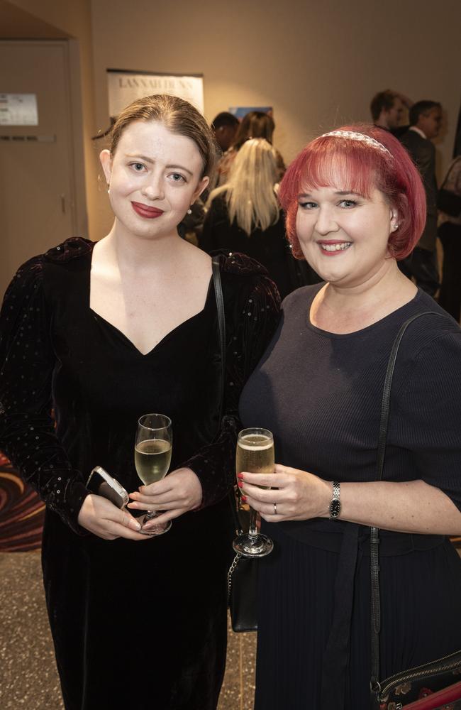 Georgia (left) and Jo Tooley at Tilly’s Legends at their Game featuring Henry Winkler at Empire Theatre, Saturday, February 10, 2024. Picture: Kevin Farmer