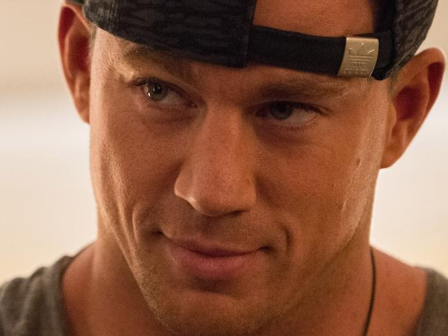 Channing Tatum in Magic Mike XXL, which opens in Melbourne on July 9, 2015. Photo provided by Warner Bros. Pictures. (Claudette Barius/Warner Bros. Pictures)