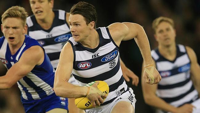Patrick Dangerfield starred as Geelong beat North Melbourne.