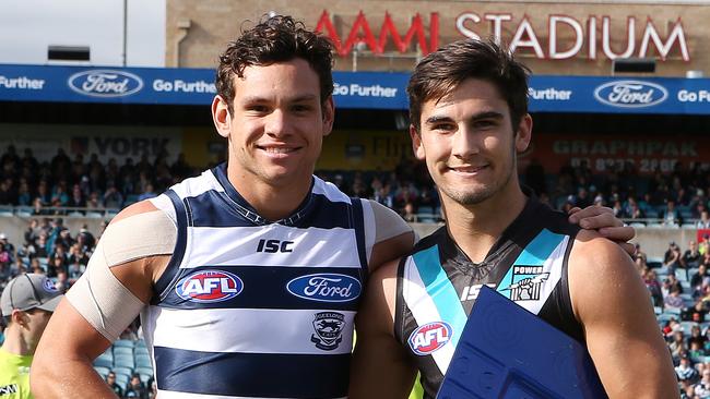 Steven Motlop will join Chad Wingard at the Power next year.