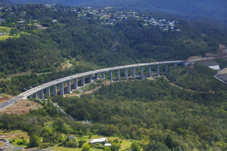 Photos of the TSRC progress. Viaduct at November 2018. Picture: Above Photography PTY LTD