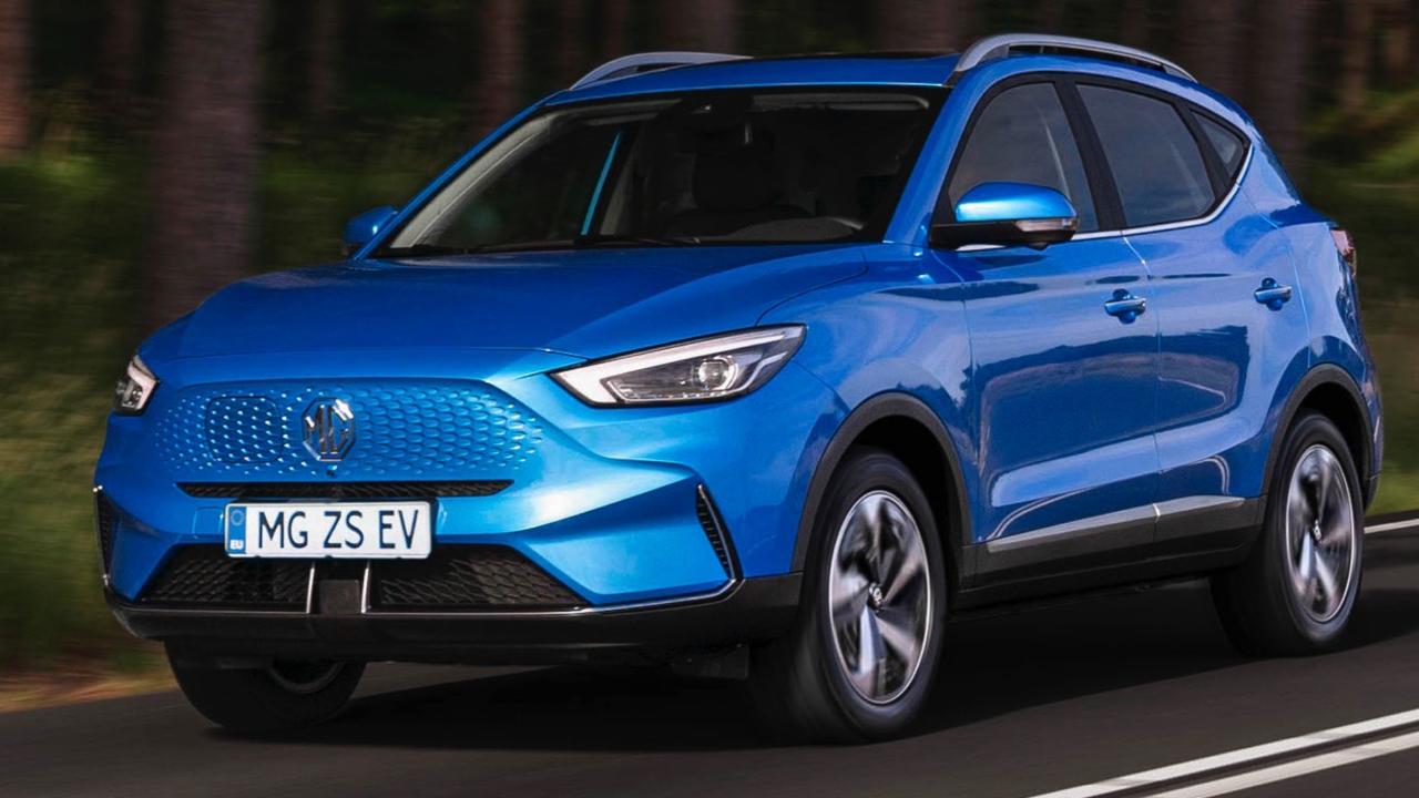 The MG ZS EV only has an electric driving range of 320km.