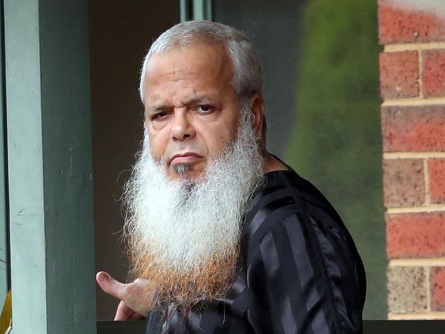 Convicted terrorist Abdul Nacer Benbrika who was recently released from prison at his home in Dallas. Thursday, December 28. 2023. Picture: David Crosling