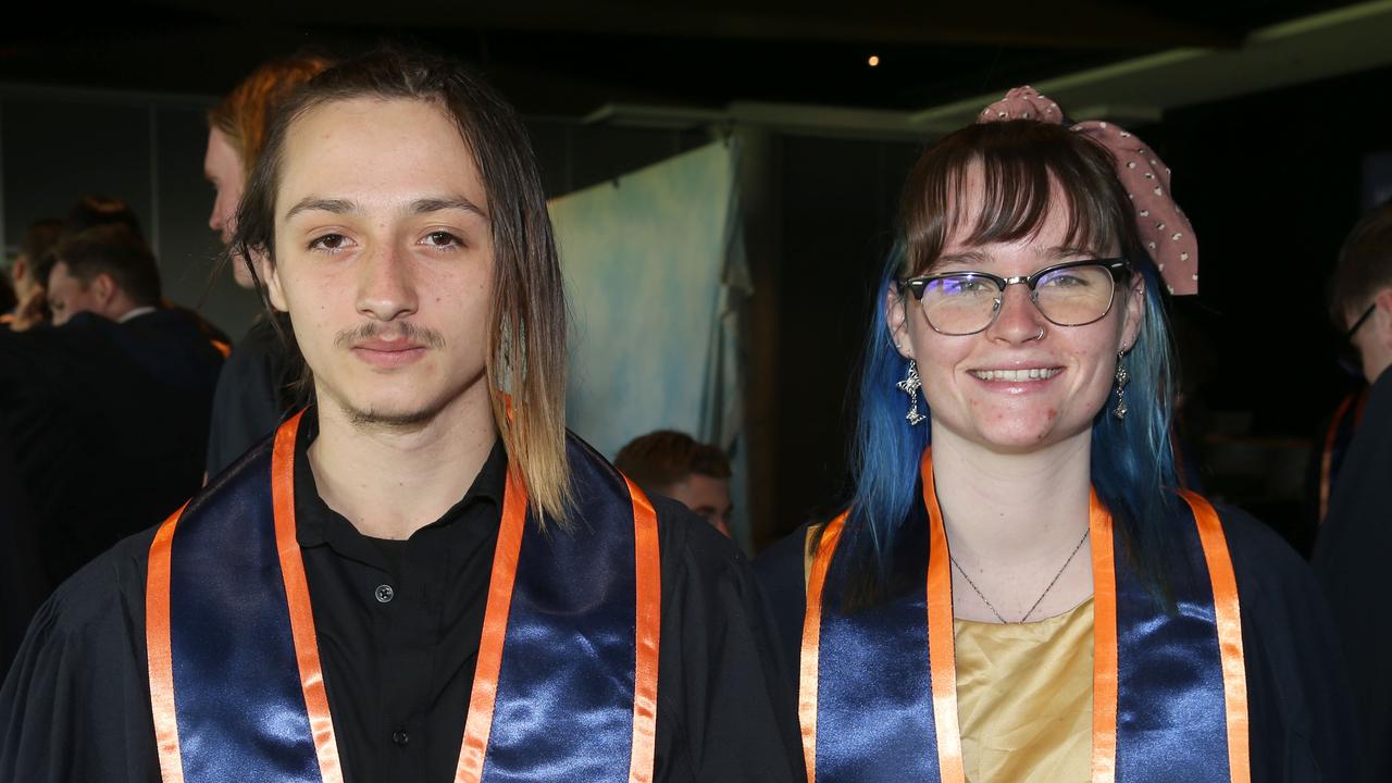 Western Heights College graduation at GMHBA stadium. Picture: Mike Dugdale