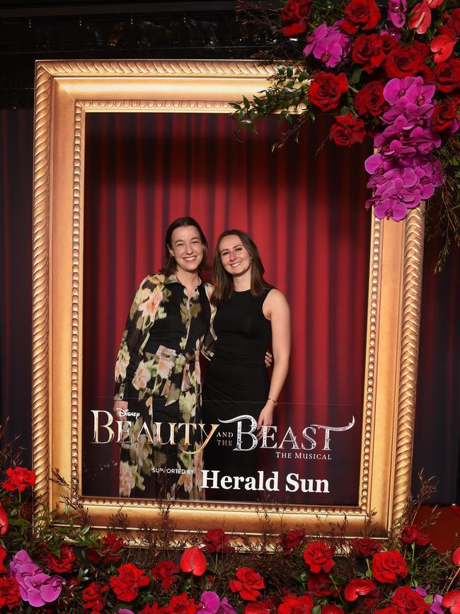 Opening night: Beauty and The Beast at Her Majestys Theatre, Melbourne. Picture: Josie Hayden