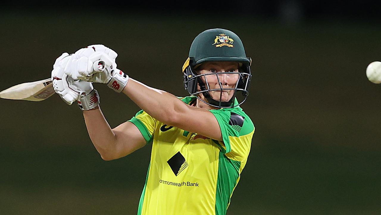 Australian women’s captain Meg Lanning in New Zealand this year. Photo by Fiona Goodall/Getty Images