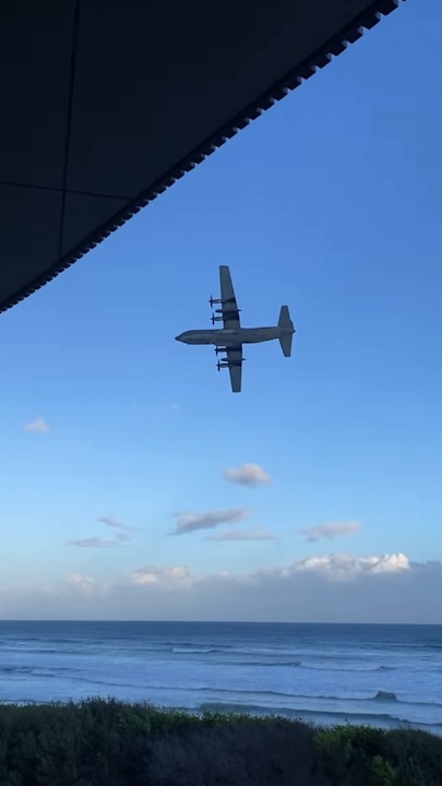 Military plane shocks Ocean Grove onlookers
