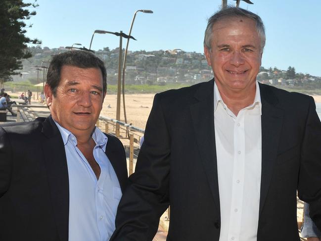 Former Northern Beaches Council members Jose Menano-Pires (left) and Pat Daley (right) are forming a “council in exile”. Picture: Martin Lange