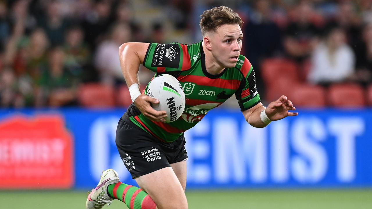 Blake Taaffe will play in his first grand final in only his eighth NRL game. Picture: Bradley Kanaris/Getty Images