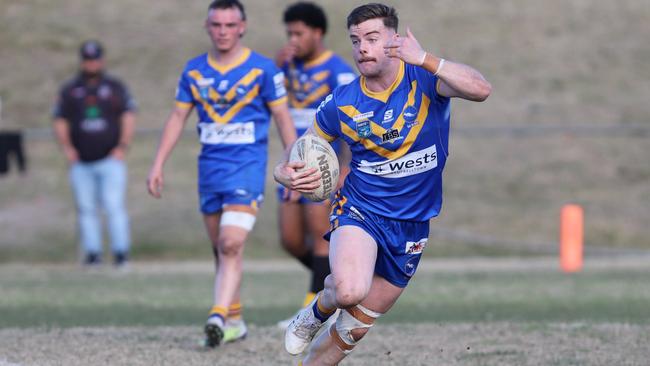 Winger Joel Kingham for Campbelltown City. Picture: Steve Montgomery