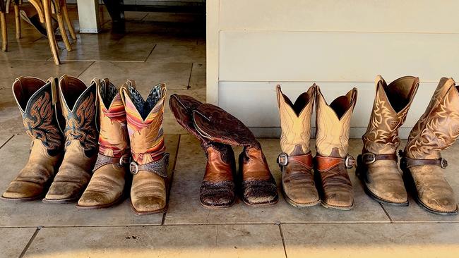 Angus family footwear. Pictures: John Elliott