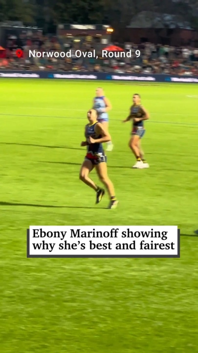 Ebony Marinoff shows why she's best and fairest