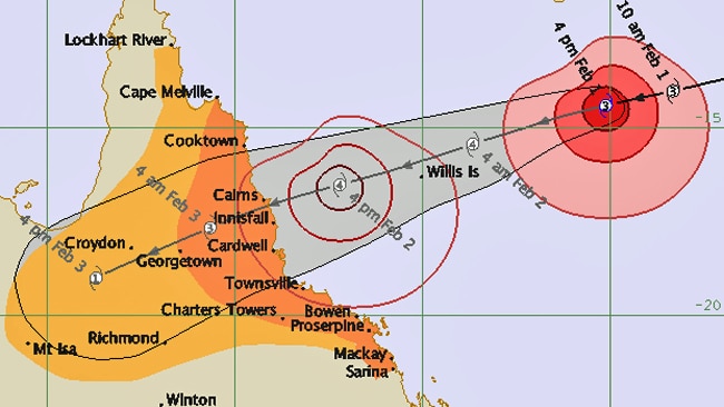 Cairns Storm Surge Map Live Coverage: Cyclone Yasi 'More Life Threatening Than Any Experienced In  Recent Generations' | The Courier Mail