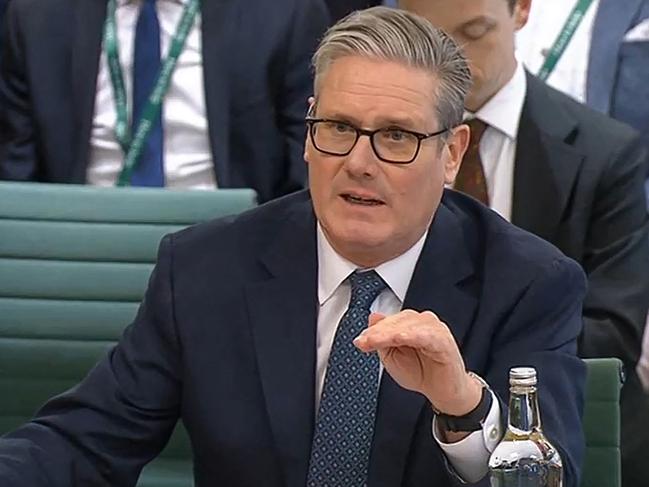 Britain's Prime Minister Keir Starmer has been drawn into on online spat with Elon Musk who said people are turned off nivesting in the UK under the Labour government. Picture: AFP