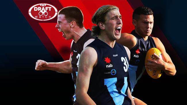 Jack Higgins, Will Sutherland and Cam Rayner feature in the first draft board.