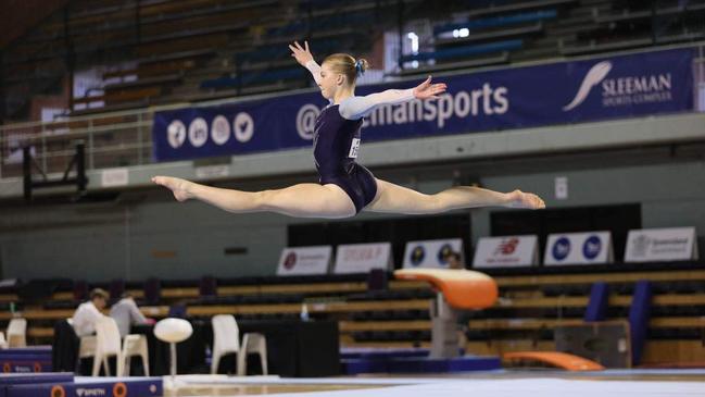 Superstar Morgan O'Leary smashed the competition with all PBs at the 2023 Queensland Senior State Championships. (Photo: Medal Shot Photography)