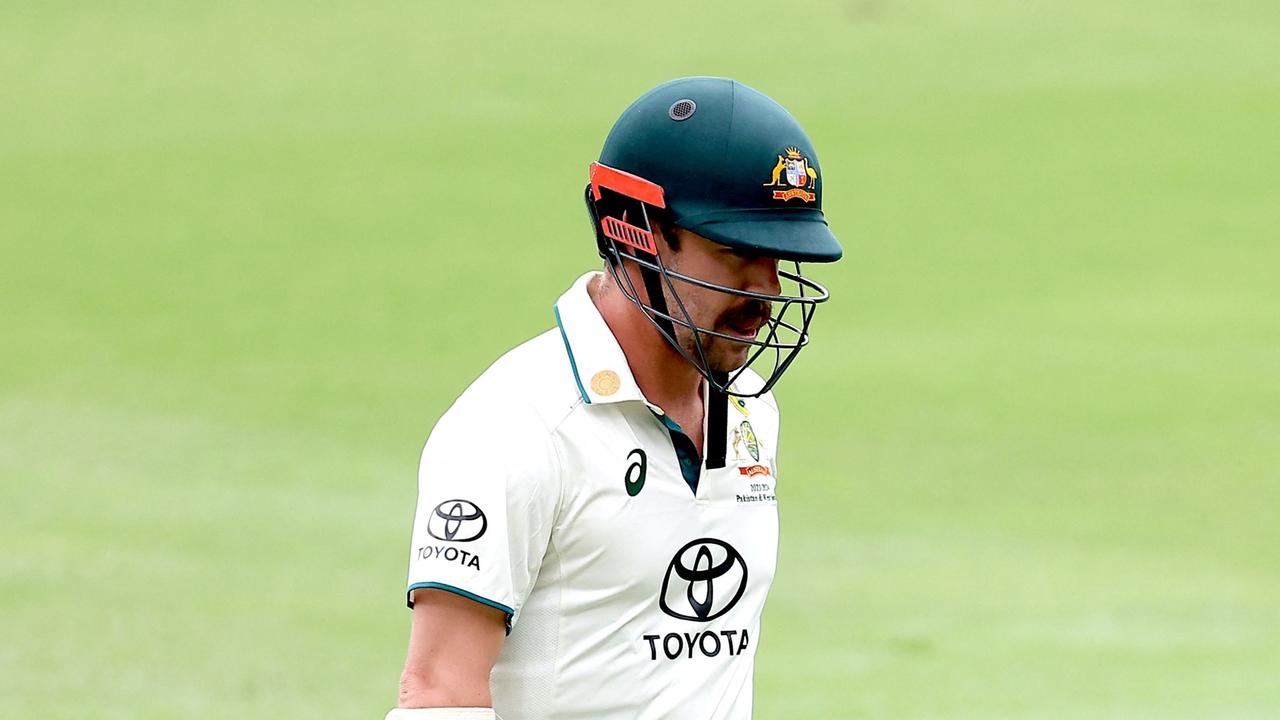 Travis Head of Australia. Photo by Pat Hoelscher / AFP