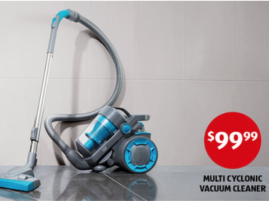 The customer experienced the concerning incident with this vacuum cleaner. Picture: ALDI