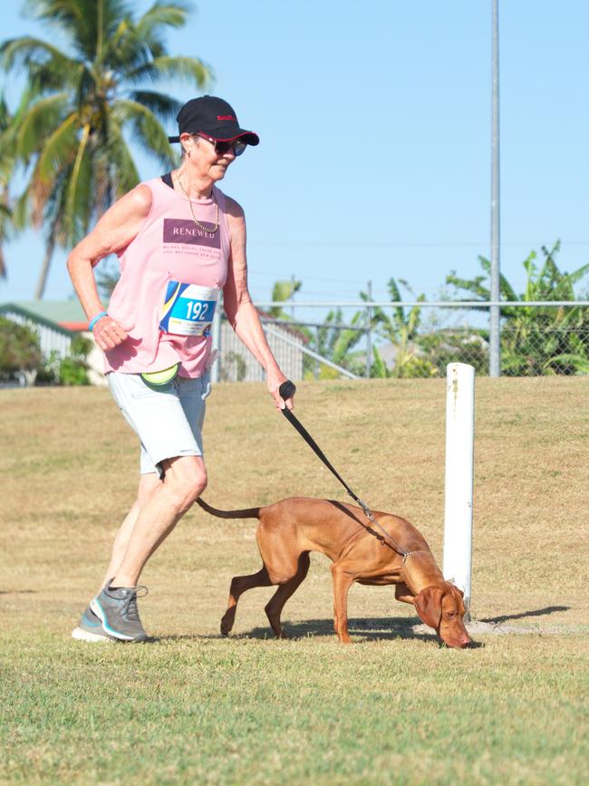Wendell Mills on the home straight at Run for MI Life. October 17, 2021 Picture: Marty Strecker