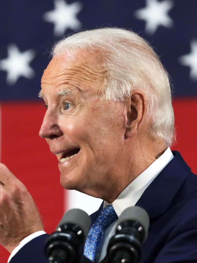 US Democratic presidential candidate Joe Biden. Picture: Alex Wong/Getty Images/AFP