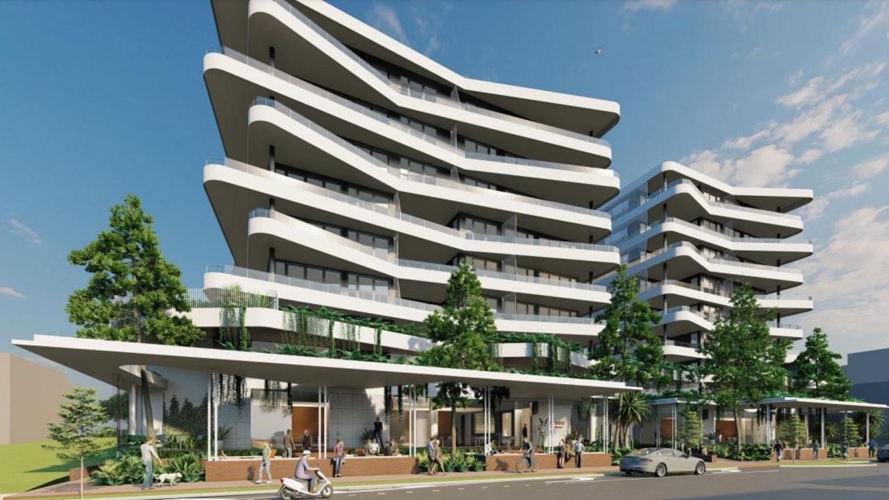 Henzell Property Group has lodged a development application for Verre Caloundra, a two-tower unit complex with a high-end dining precinct at the Caloundra CBD.