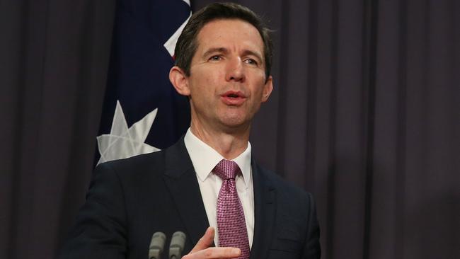 Federal Minister for Trade Simon Birmingham.Picture: Kym Smith