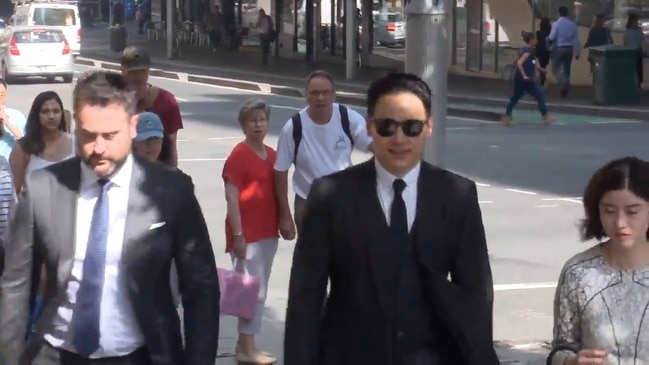 RAW: Yunxiang Gao arrives at court