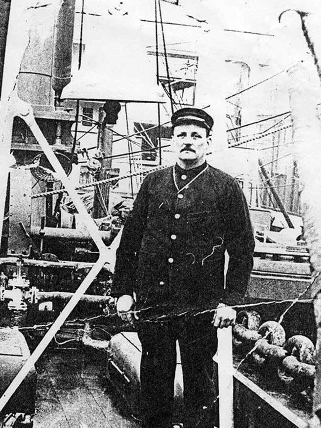 Albert Nichols was the bosun on the Titanic.