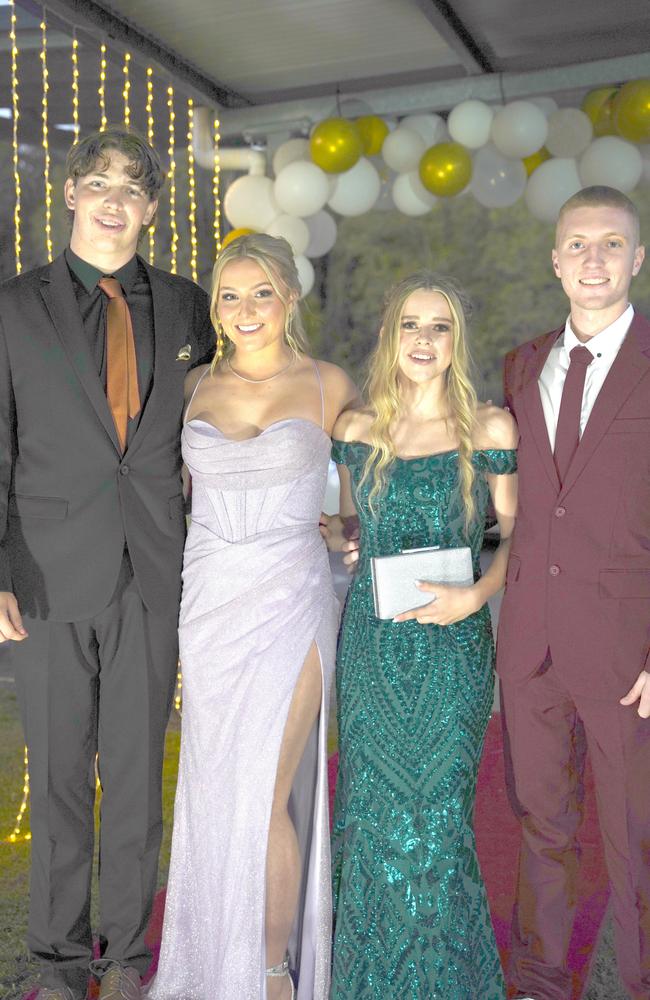 Students at the Coolum State High School formal 2023. Picture: contributed