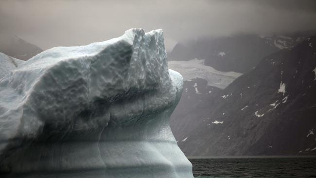 Massive ice sheets in western Antarctica and Greenland are melting much faster than scientists figured a quarter century ago. Picture: AP