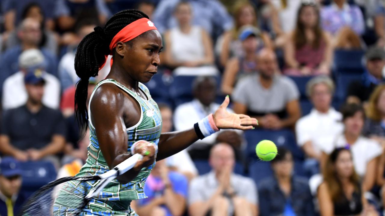 US Open 2019: Coco Gauff’s dress has pictures of tennis courts | news ...