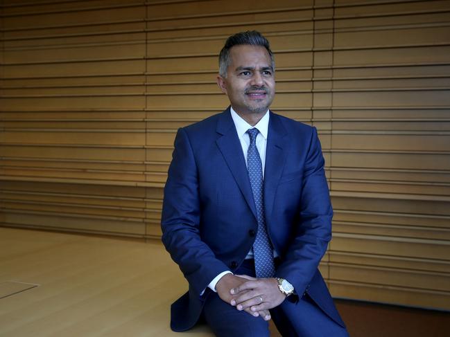 Managing director and Chief executive Tarun Gupta of Stockland, Australia's biggest residential developer. Jane Dempster/The Australian.