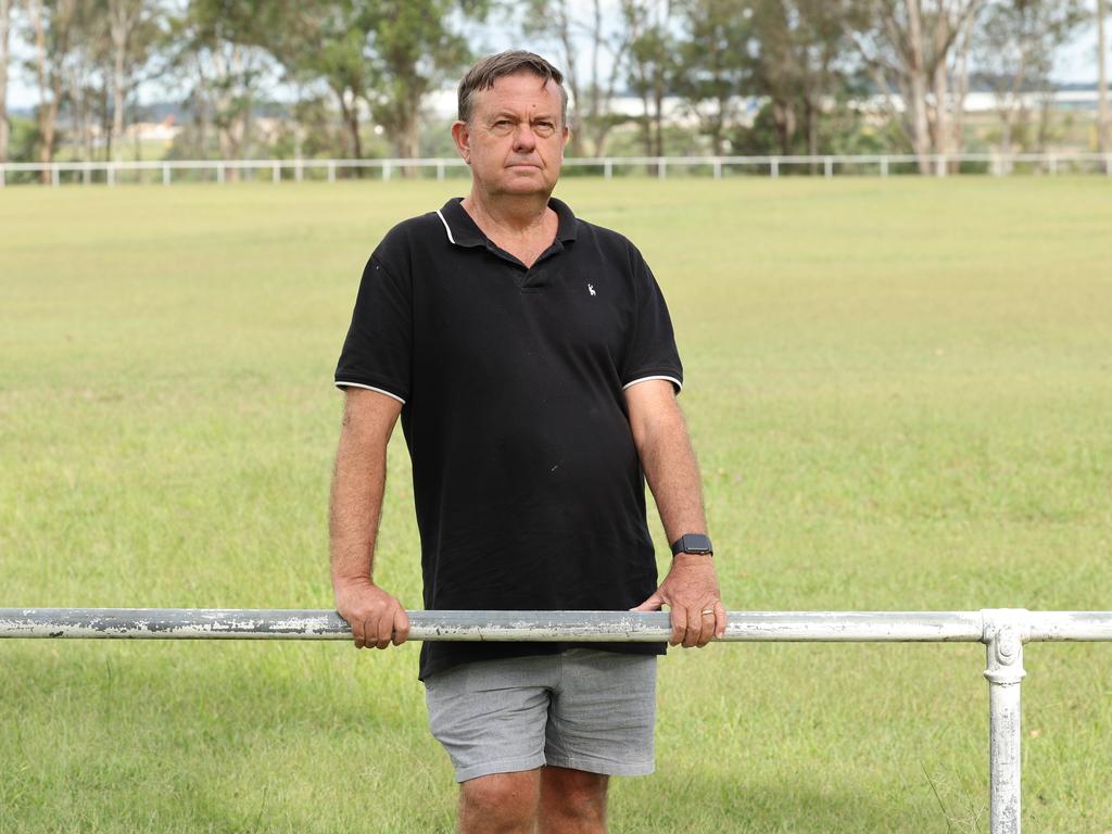 President of the Luddenham Progress Association Wayne Willmington. Picture: Rohan Kelly