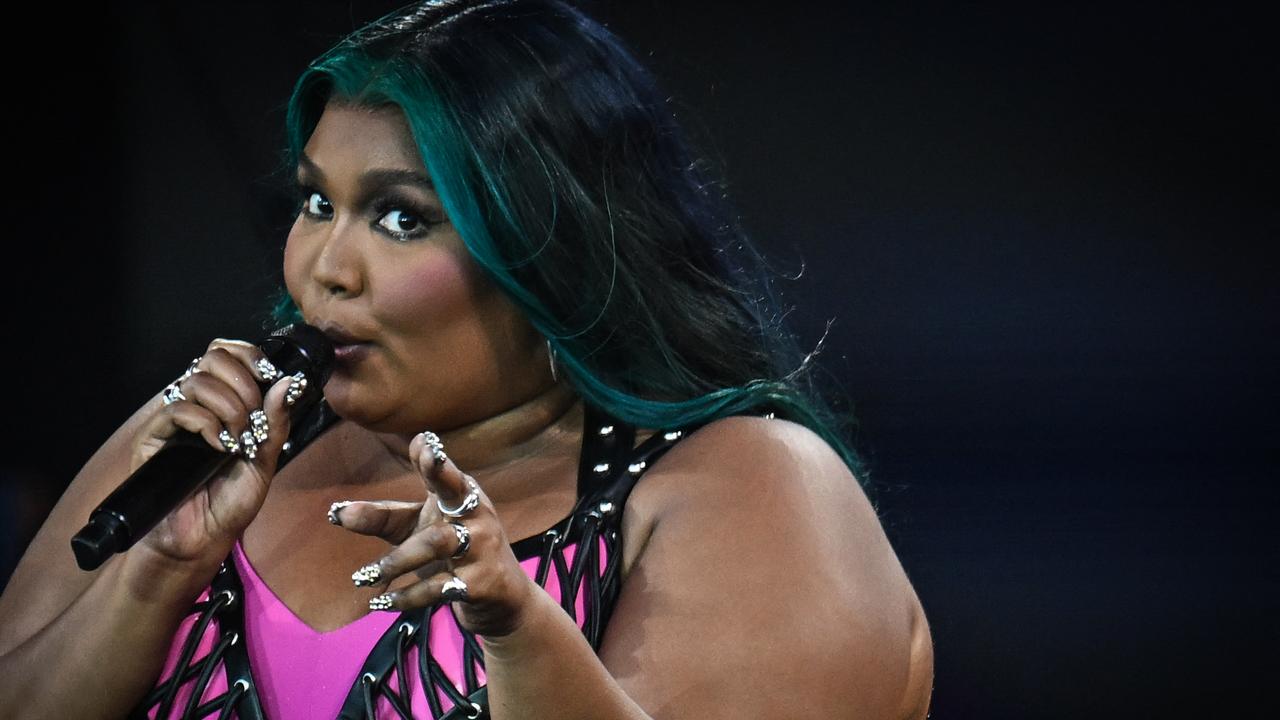 US singer Lizzo performs on The Pyramid Stage on day 4 of the Glastonbury festival in the village of Pilton in Somerset. Photo: Oli SCARFF / AFP.