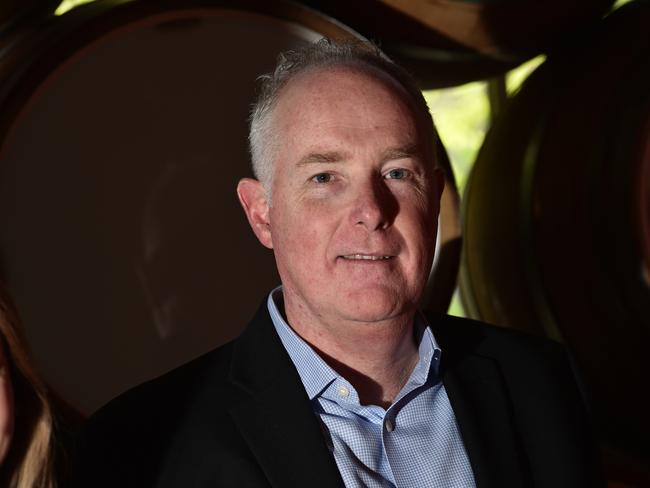 Treasury Wine Estates CEO Michael Clark poses for a photograph in Melbourne, Friday, Nov. 4, 2016. (AAP Image/Julian Smith) NO ARCHIVING