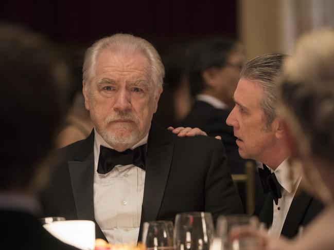 Brian Cox in a scene from Succession.