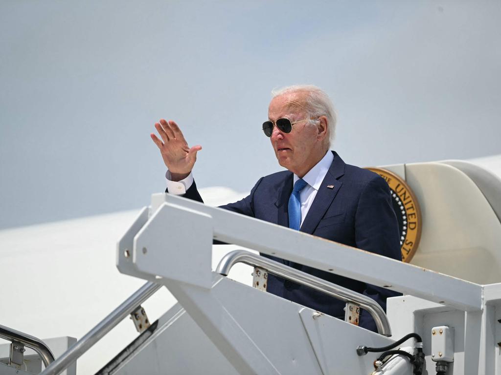 Biden will deliver an address to the nation on Wednesday, local time, to discuss his decision to drop out of the 2024 presidential race. Picture: AFP