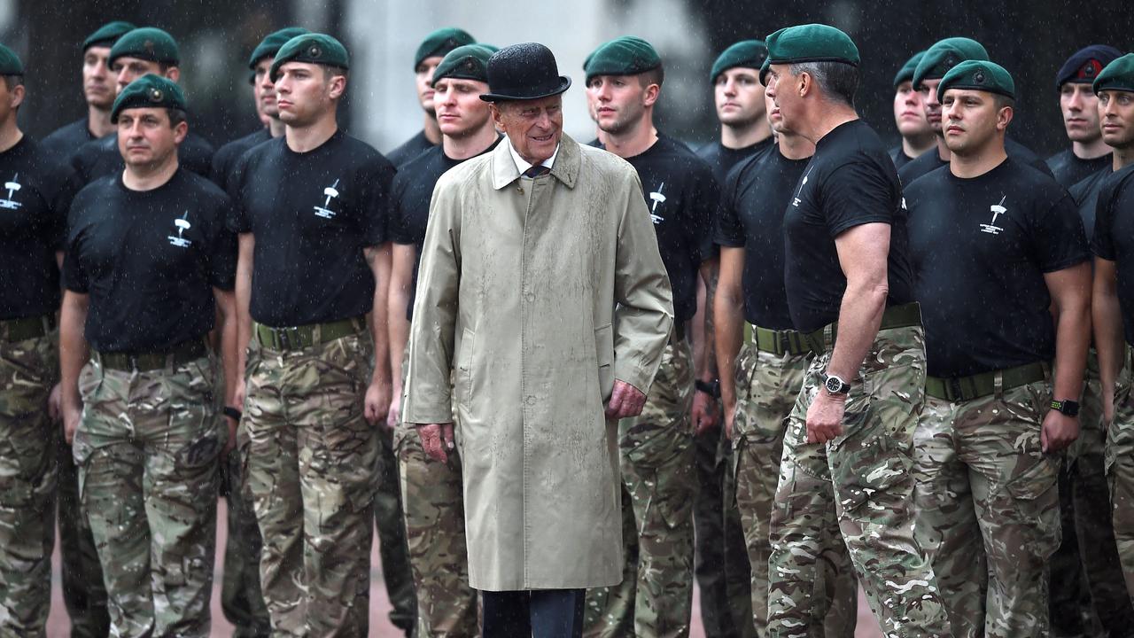 Prince Philip, Duke of Edinburgh, in his role as Captain General, Royal Marines in August 2017. Picture: Hannah Mckay/AFP