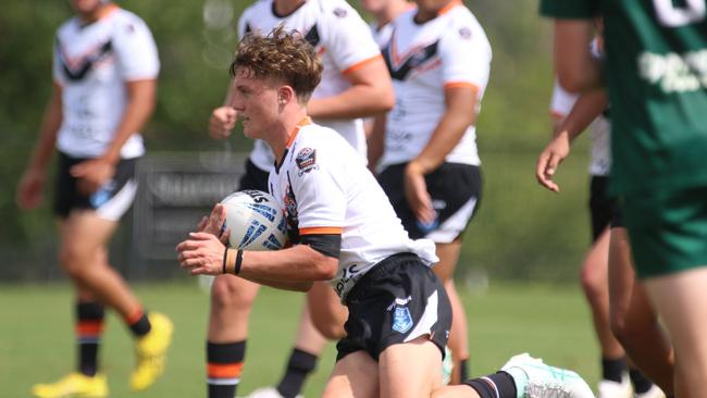 Brock Achurch. Macarthur Wests Tigers vs Western Rams. Andrew Johns Cup. Picture: Warren Gannon Photography