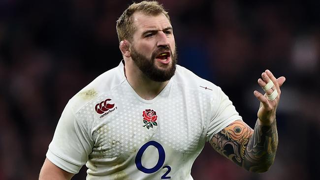 Joe Marler has been given a formal warning by the RFU over his offensive tweet.