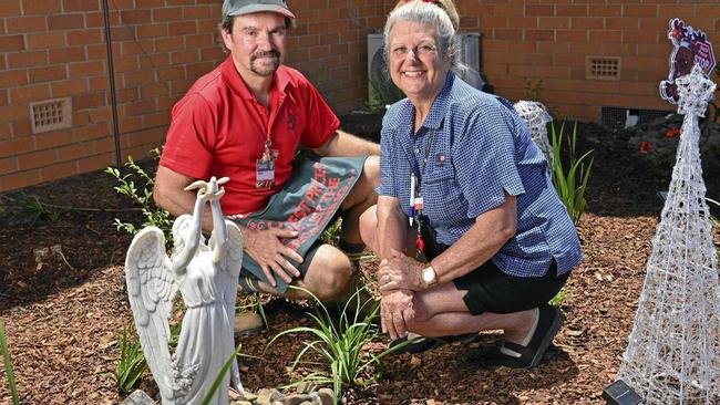 Robert Head and Kerry Petley. Picture: Cordell Richardson