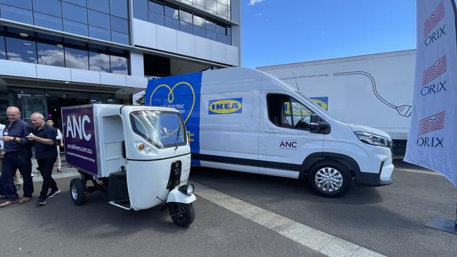 Ikea will use the electric Tuk Tuk for 'last mile' deliveries.