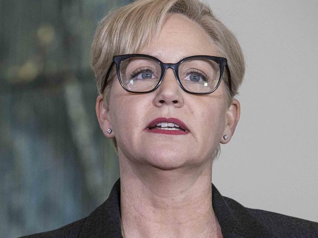 AUSTRAC CEO Nicole Rose has spoken about the matter involving the transfer of funds from the Vatican. Picture: NCA NewsWire/Gary Ramage