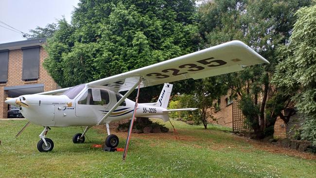 Richard Gee has received a huge reaction to his plane.