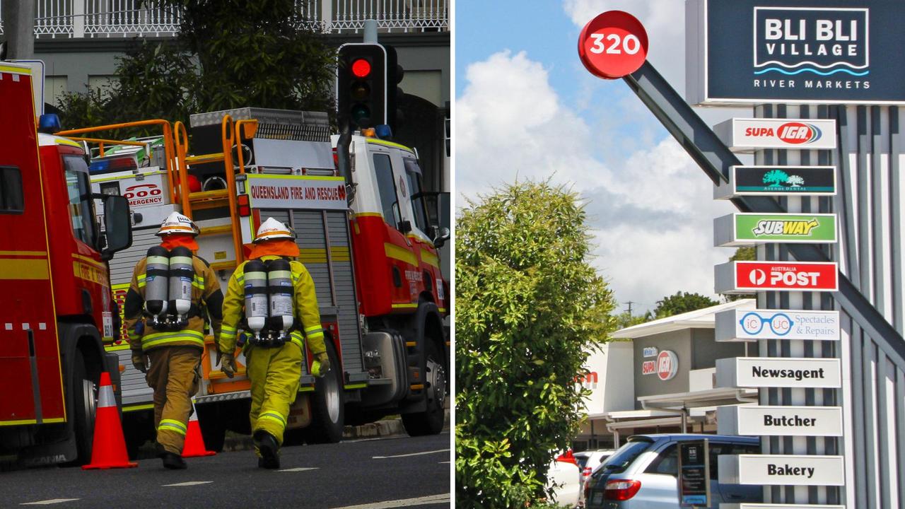 Bli Bli Shopping Centre Lift Fire Causes Evacuation | The Courier Mail