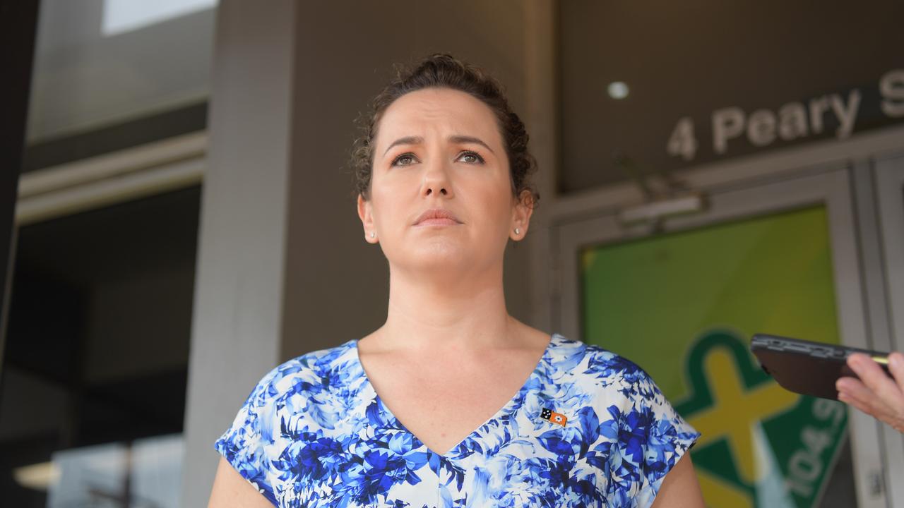 Opposition leader Lia Finocchiaro said Labor’s new alcohol bans is Stronger Futures legislation by another name. Picture: (A)manda Parkinson