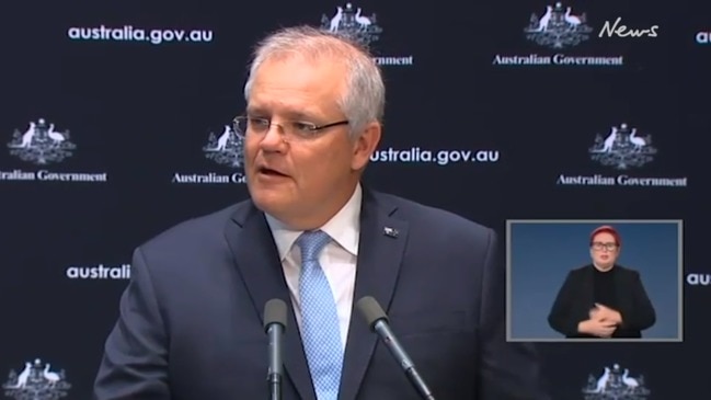 PM Morrison addresses the easing of stadium crowd restrictions