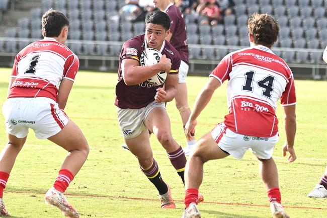 Meninga Cup rugby league grand final between Redcliffe and Burleigh. Saturday May 10, 2025. Picture, John Gass